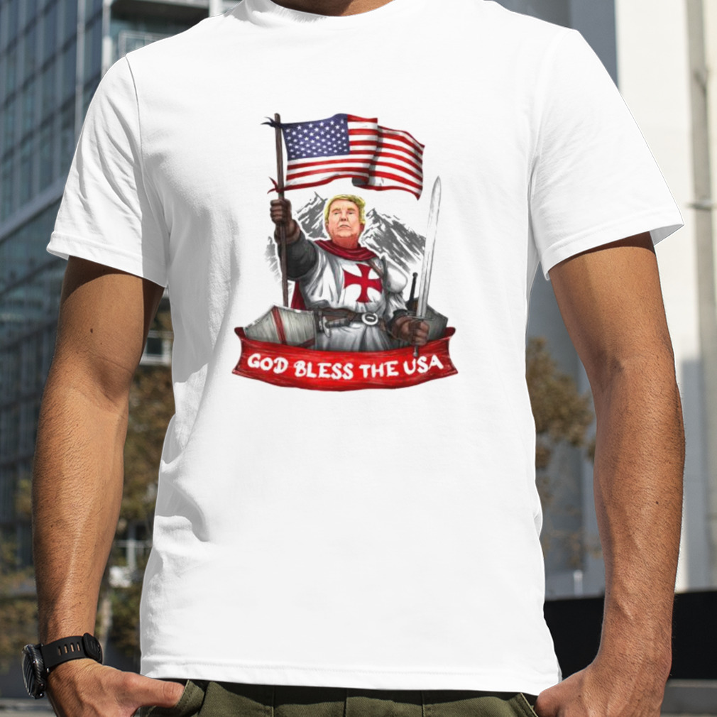 Awesome donald Trump God bless the USA shirt