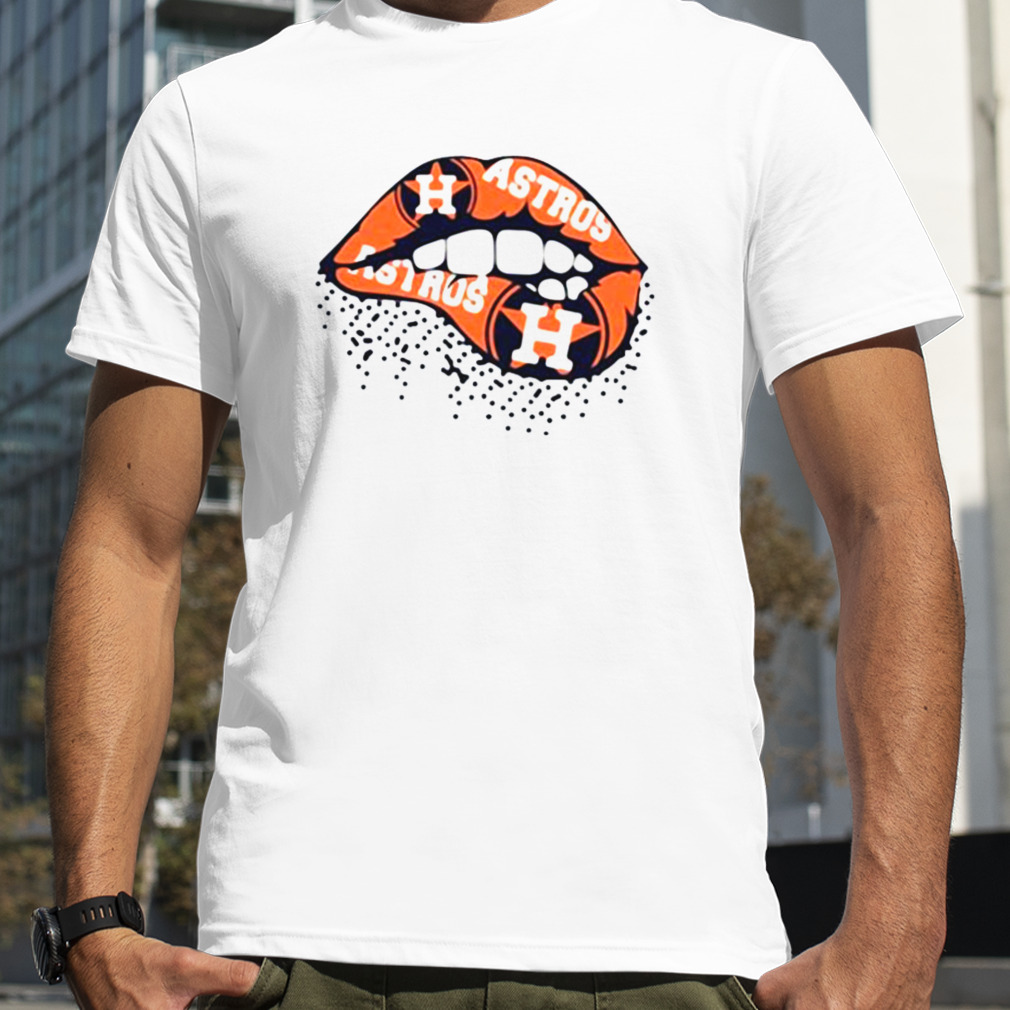 Houston Astros Baseball Astros Lips Sweat 2022 World Chapms Shirt