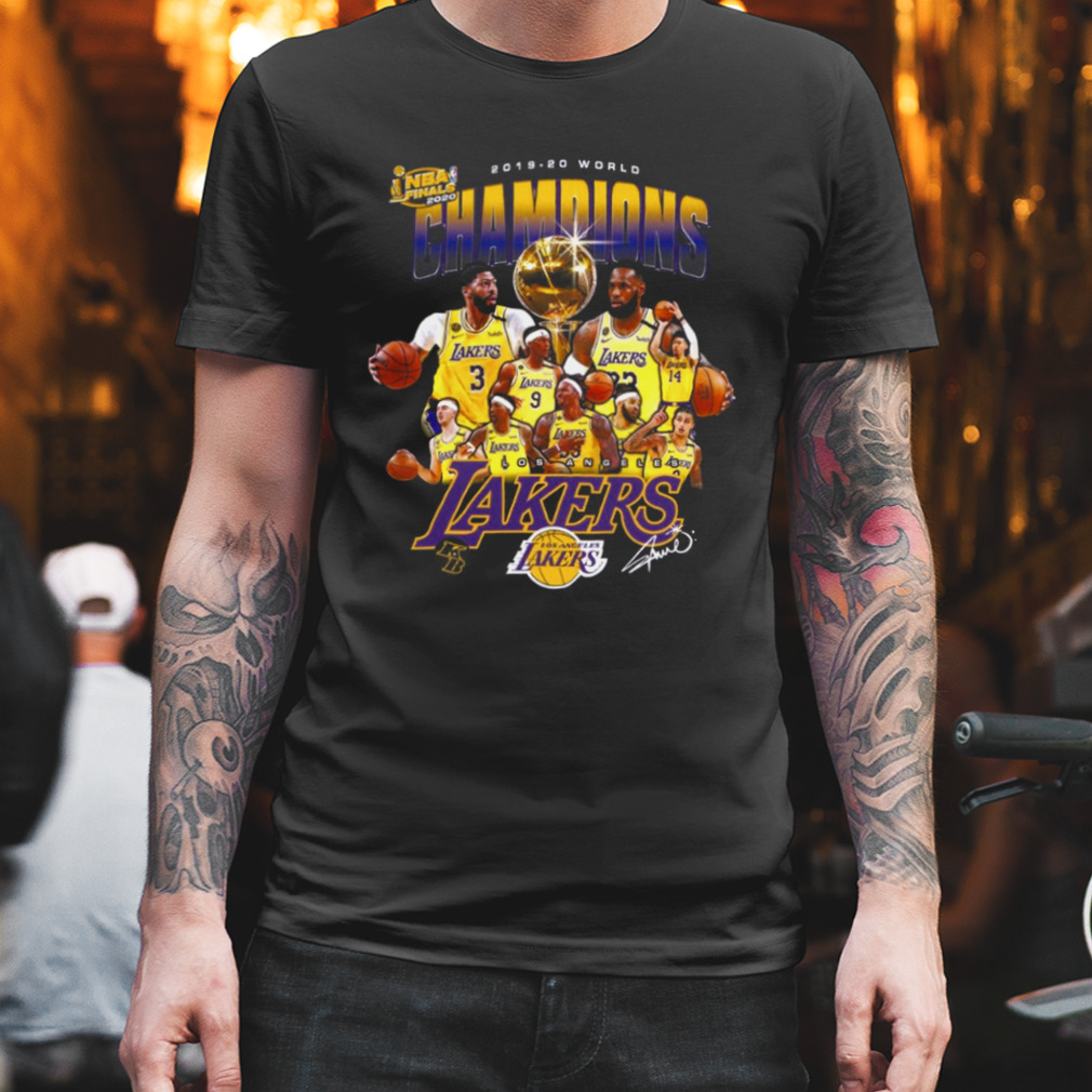 The Lakers Basketball Champions 2019 2020 shirt
