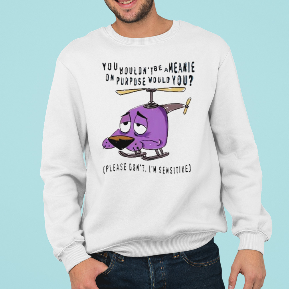 you Wouldn’t Be A Meanie On Purpose Would You shirt