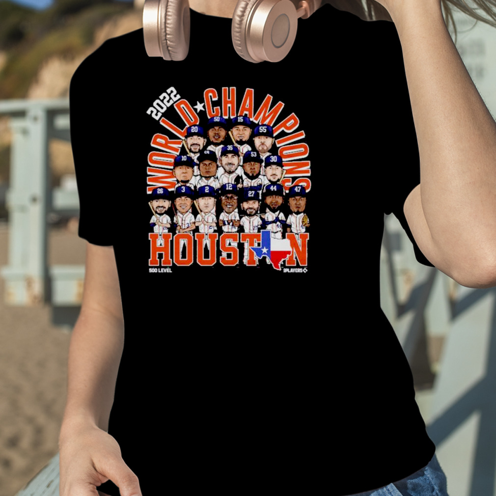 2022 World Champions Houston Astros Caricature Premium Shirt - Kingteeshop