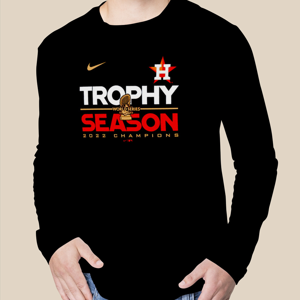 Houston Astros Nike 2022 World Series Champions Commissioner's Trophy T- Shirt - Kingteeshop