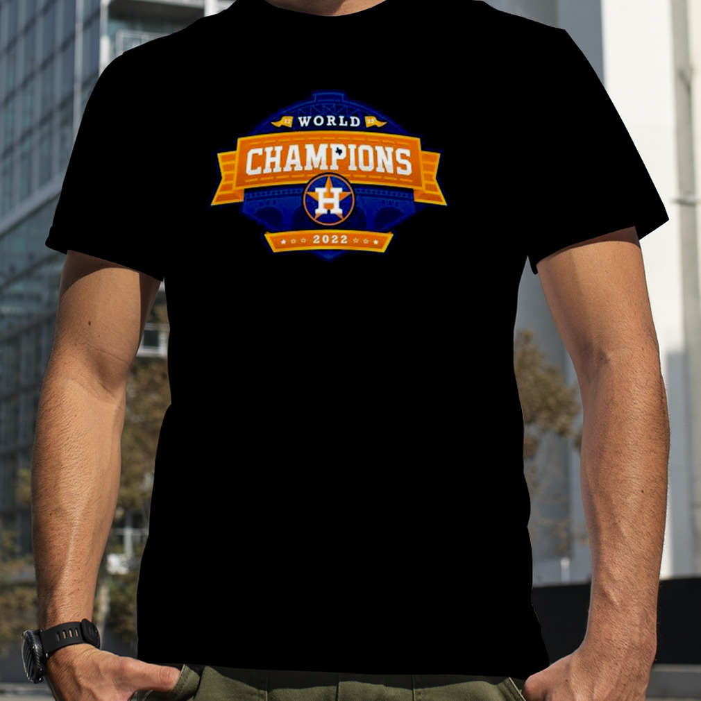 Houston astros logo world champions 2022 shirt
