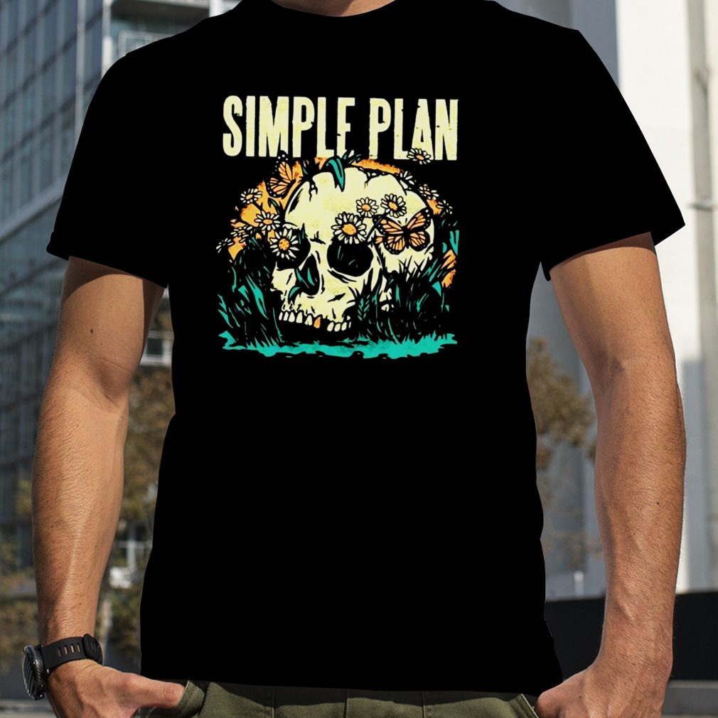 Sp Skull Illustration Simple Plan shirt