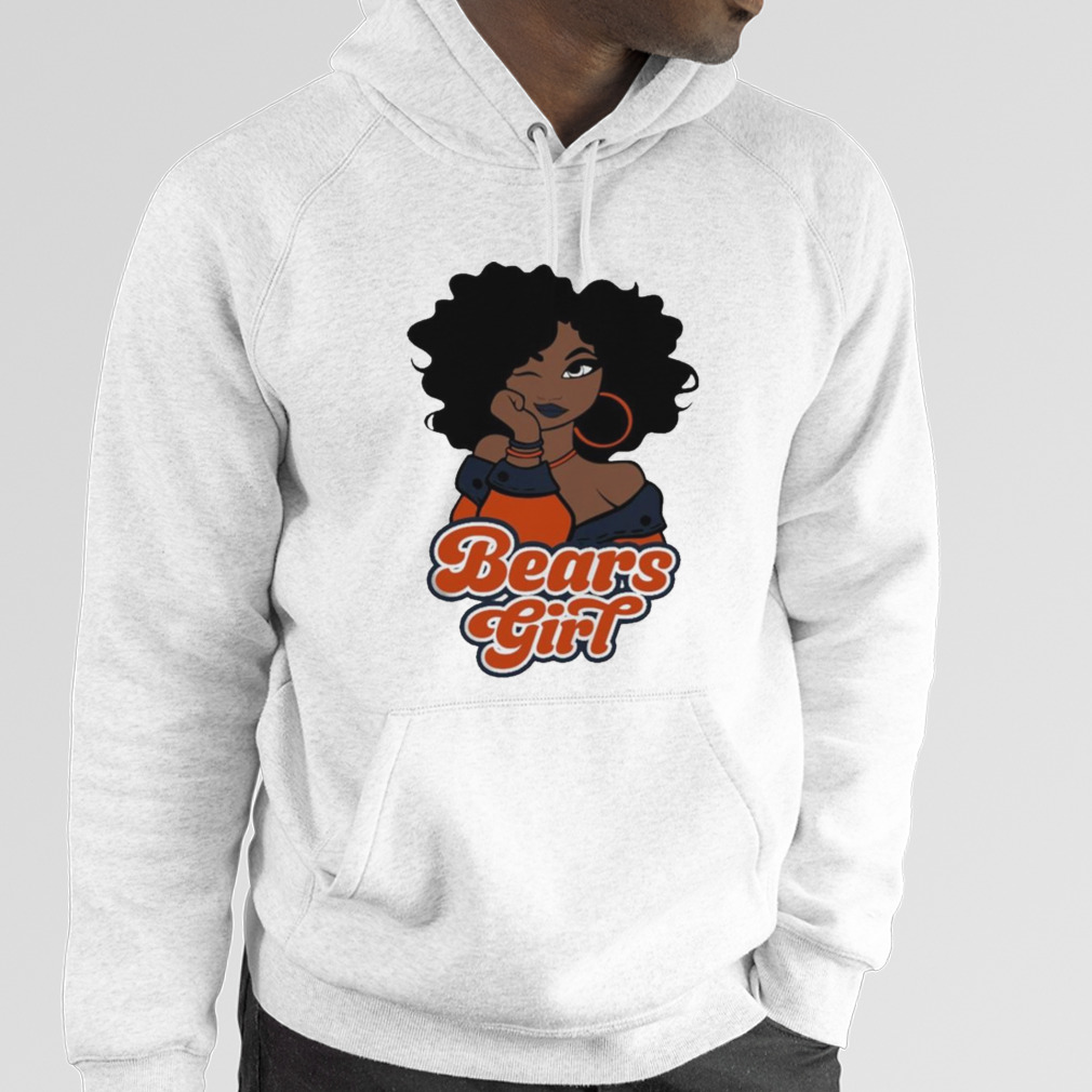 Original Chicago Bears Black Girl Shirt,Sweater, Hoodie, And Long Sleeved,  Ladies, Tank Top