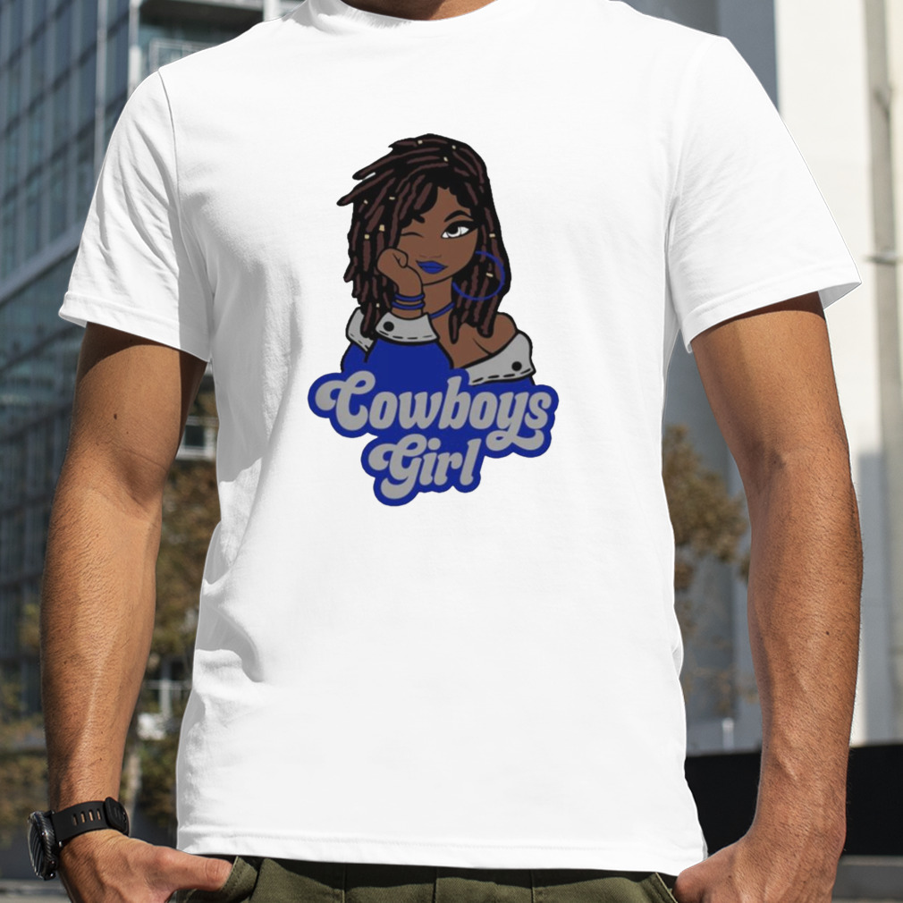 Dallas Cowboys Girl With Locs 2022 shirt