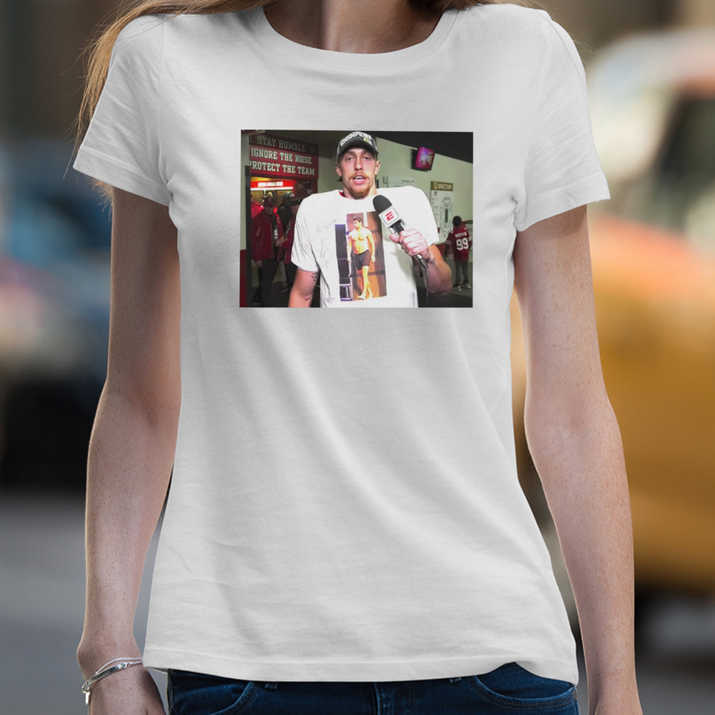 George Kittle Rocking The Jimmy G Feels Great Baby Shirt, 42% OFF