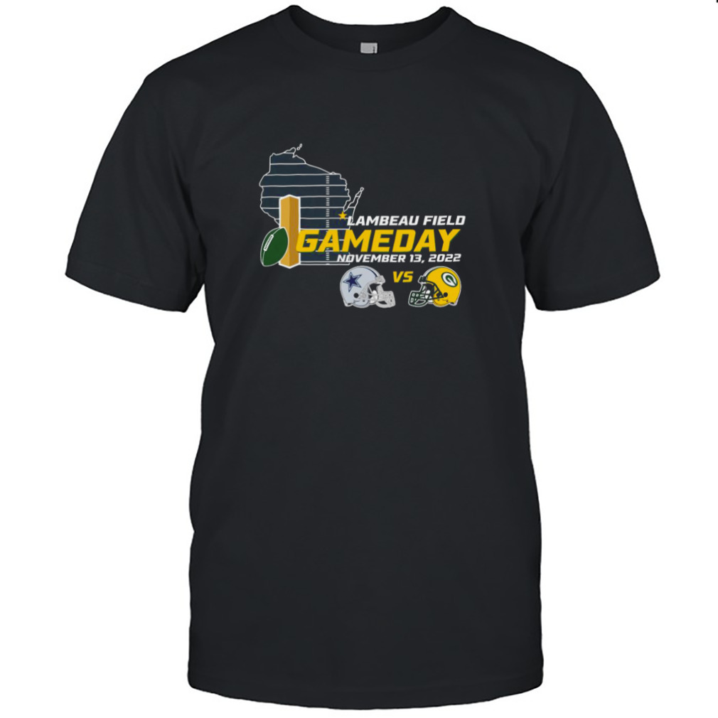 Packers Pro Shop Green Bay Packers Vs Dallas Cowboys At Lambeau Field November  13, 2022 GameDay Shirt, hoodie, sweater, long sleeve and tank top