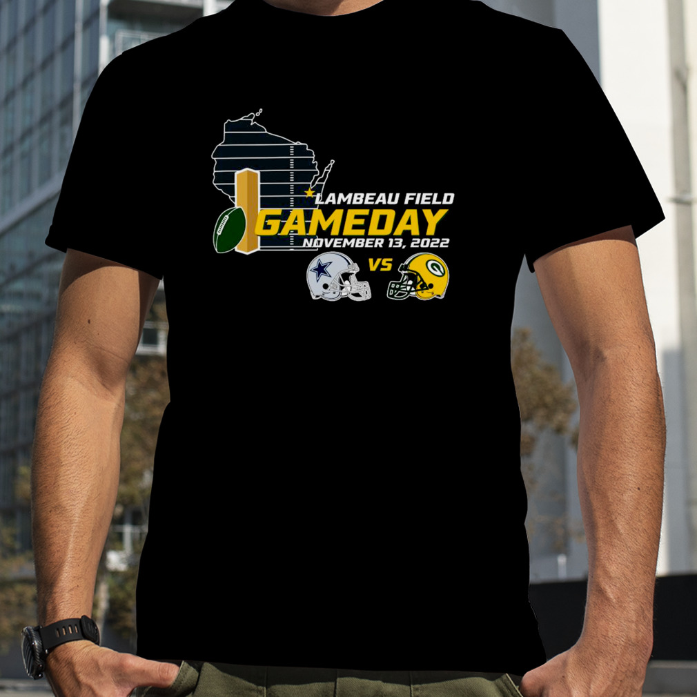 Dallas Cowboys Vs Green Bay Packers Week 10 NFL T-Shirt, hoodie