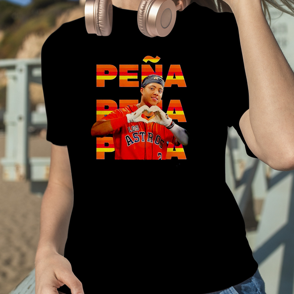 Jeremy Pena Shirt Love Houston Astros Baseball - Anynee