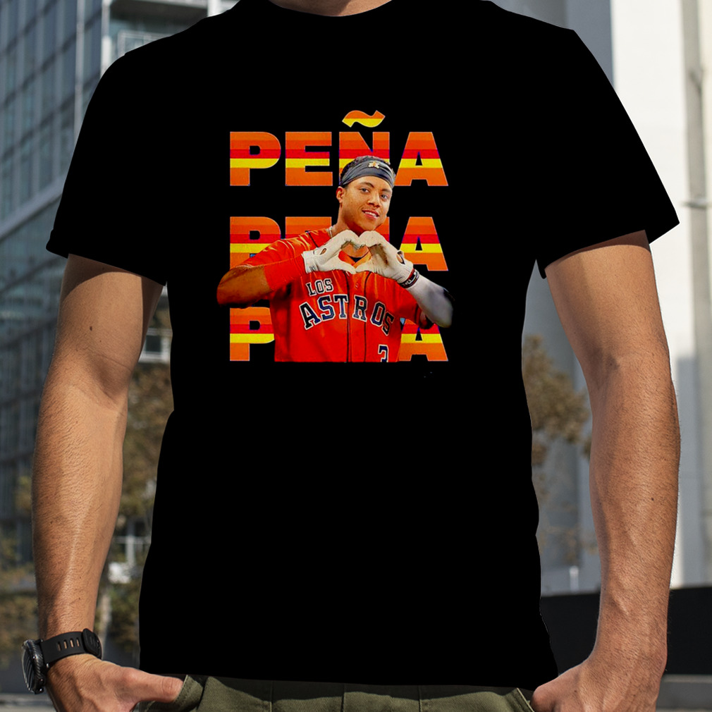 Jeremy Pena Shirt Love Houston Astros Baseball - Anynee