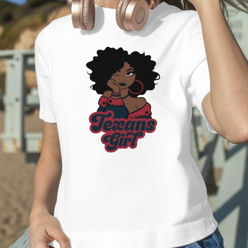 Houston Texans football Black Girl 2022 shirt