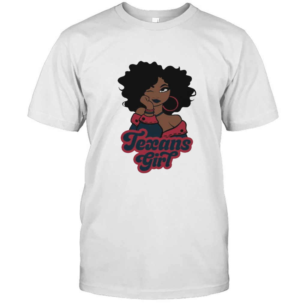 Houston Texans football Black Girl 2022 shirt