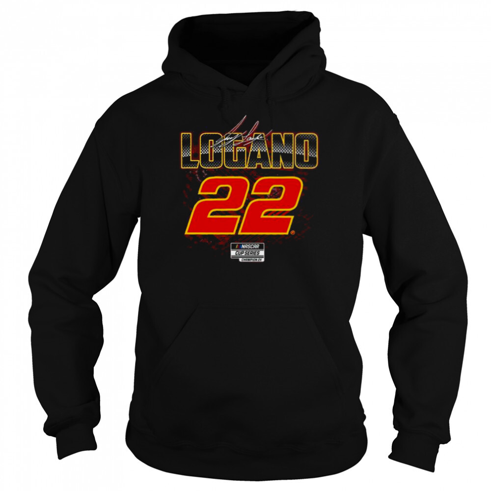 Joey logano 22 nascar cup series champion signature shirt 5 Hoodie shirts
