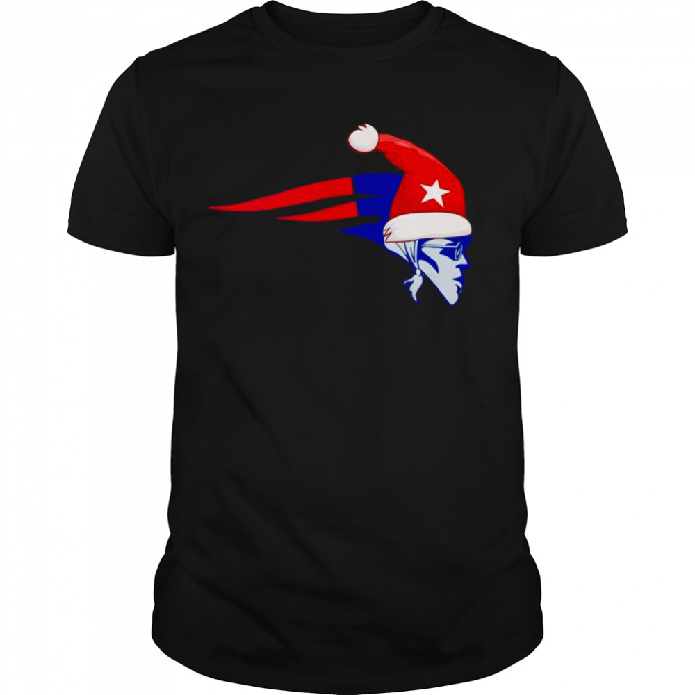 New England Patriots Santa logo shirt