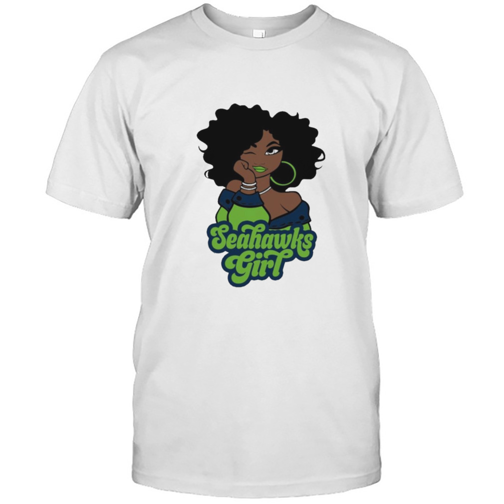Seattle Seahawks football Black Girl 2022 shirt