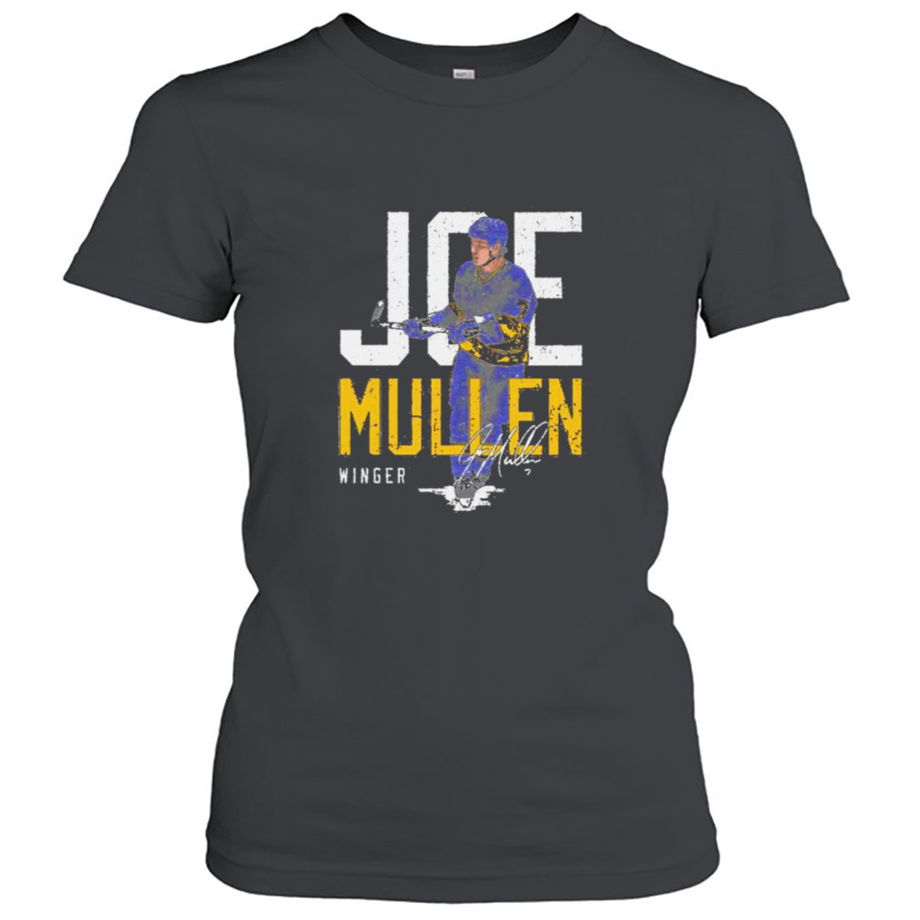 St Louis Blues Shirt Joe Mullen Winger Signature St Louis Blues