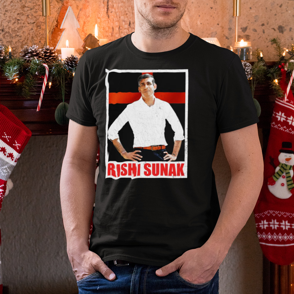 Uk Flag Minister Rishi Sunak shirt 3 Premium Men Tee
