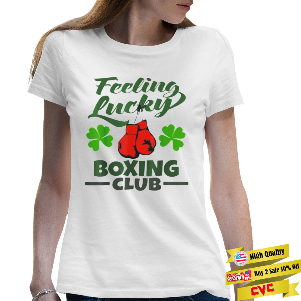 Feeling lucky boxing club shirt 2 Premium Ladies T-shirt