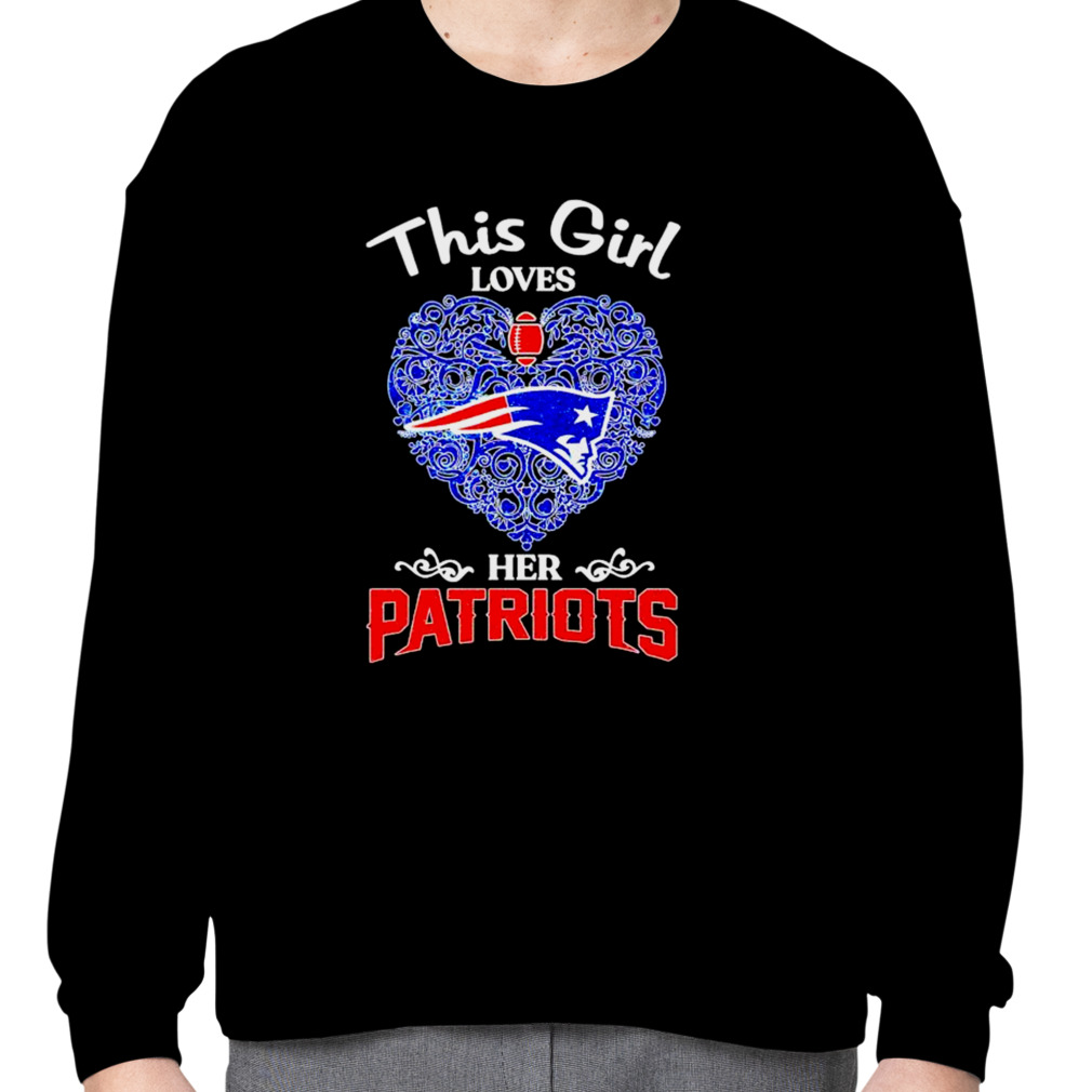 Girls patriots sweatshirt hotsell