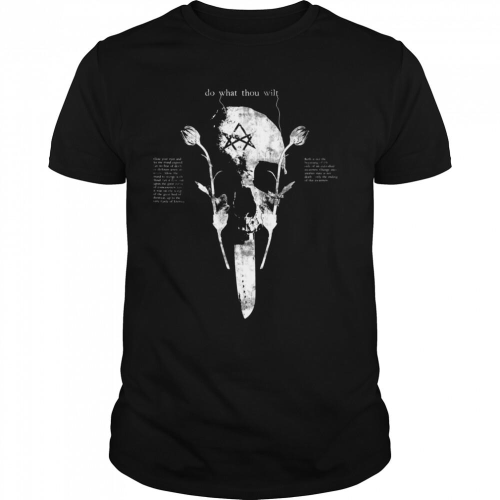 Aleister Crowley Do What Thou Wilt Graphic shirt