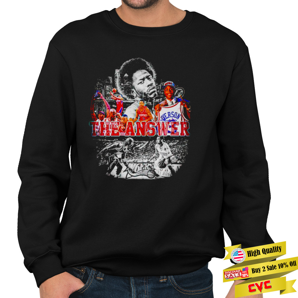 Allen Iverson the answer T-shirt 5 Unisex Crewneck Sweatshirt