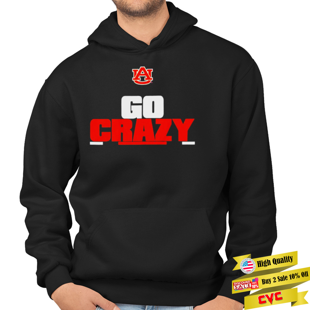 Awesome auburn Tigers go crazy shirt 4 Hoodie