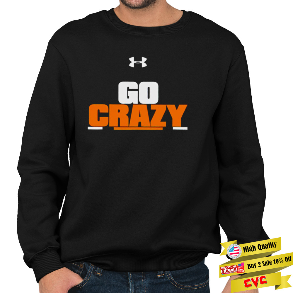 Cadillac Williams go craz Auburn Tigers shirt 5 Unisex Crewneck Sweatshirt