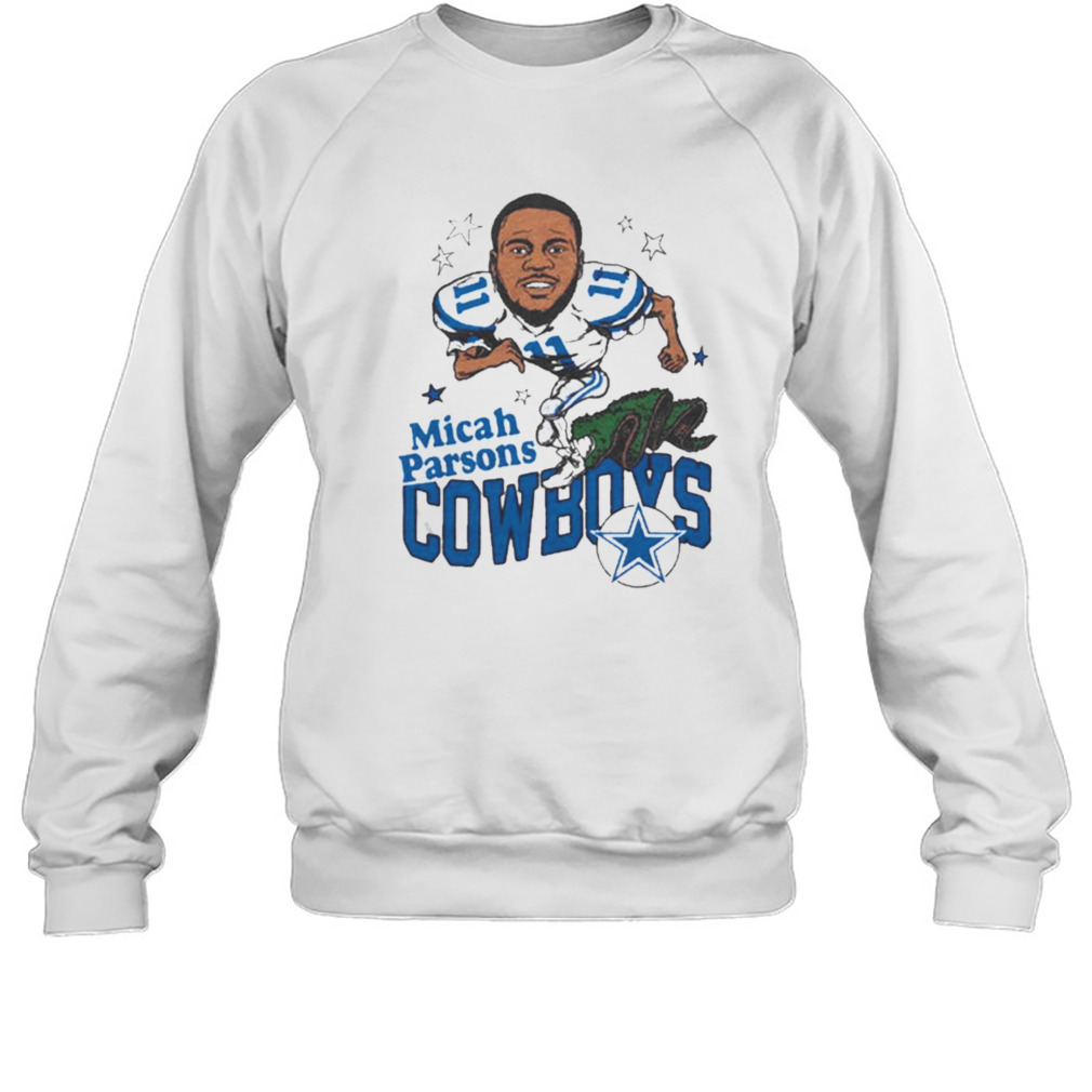 Micah Parsons Dallas On The Prowl WHT Shirt - Limotees