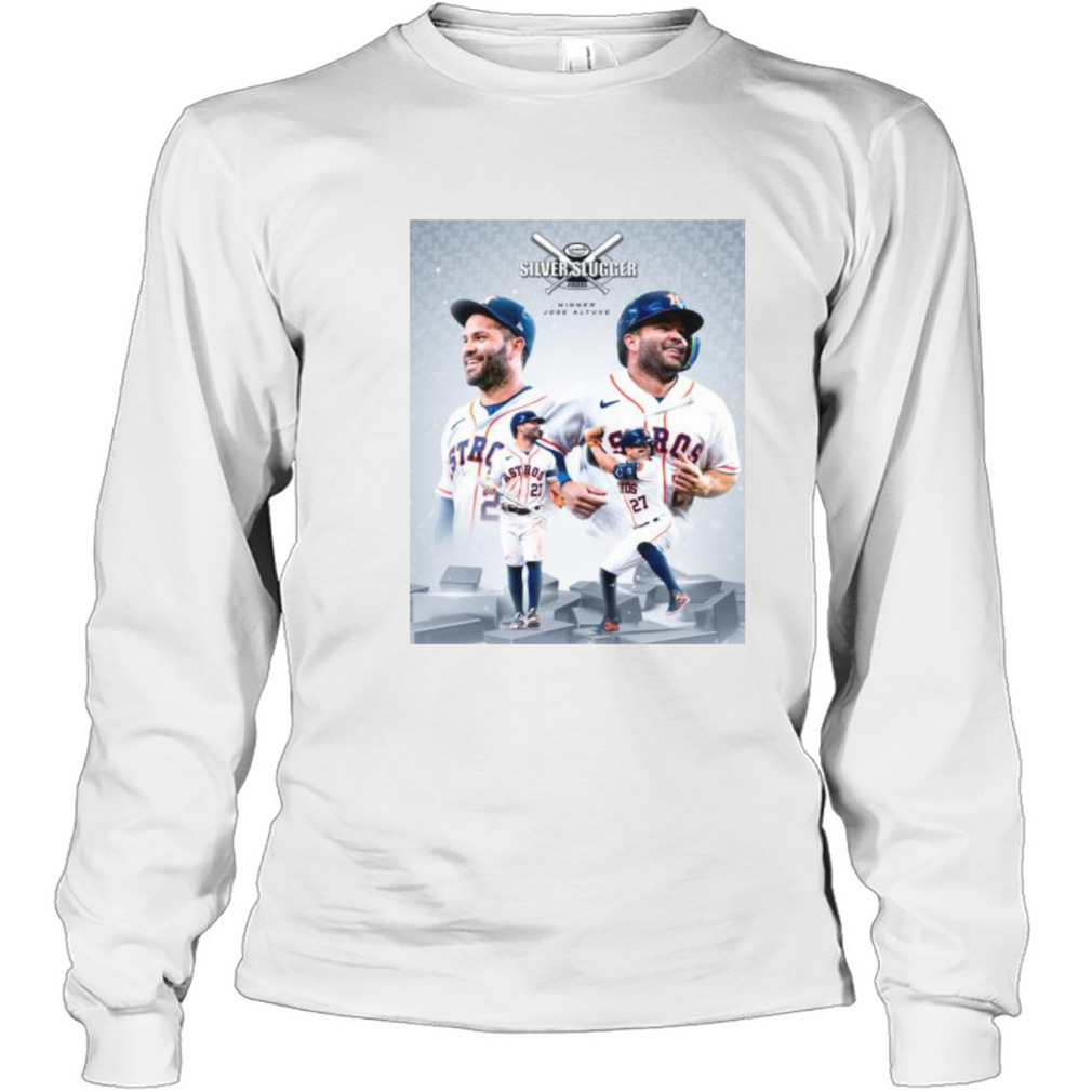 Houston Astros Jose Altuve winner silver slugger 2022 shirt, hoodie,  longsleeve tee, sweater