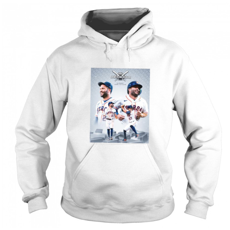 Houston Astros Jose Altuve winner silver slugger 2022 shirt, hoodie,  longsleeve tee, sweater