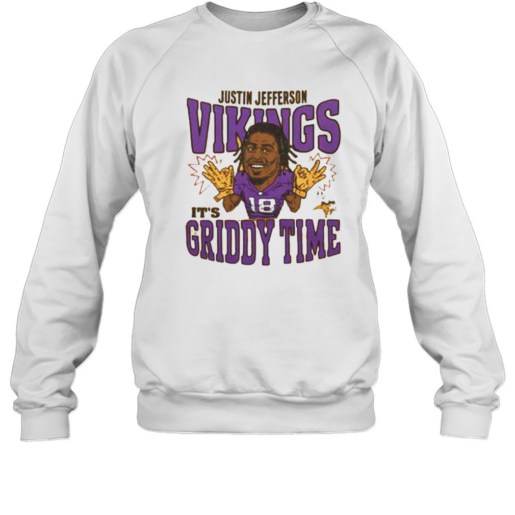 Justin Jefferson Minnesota Vikings Griddy Gang funny T-shirt, hoodie,  sweater, long sleeve and tank top