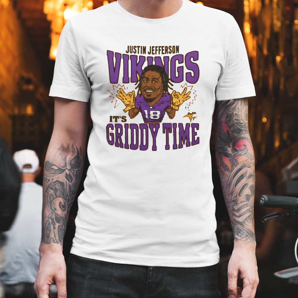 Justin Jefferson and Adam Thielen Minnesota Vikings The Griddy Dance 2022 T- shirt, hoodie, sweater, long sleeve and tank top