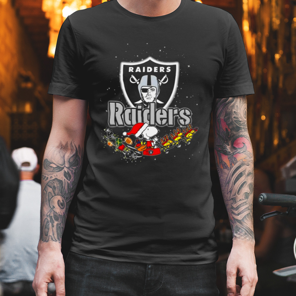 Peanuts Characters Merry Oakland Raiders Christmas shirt, hoodie