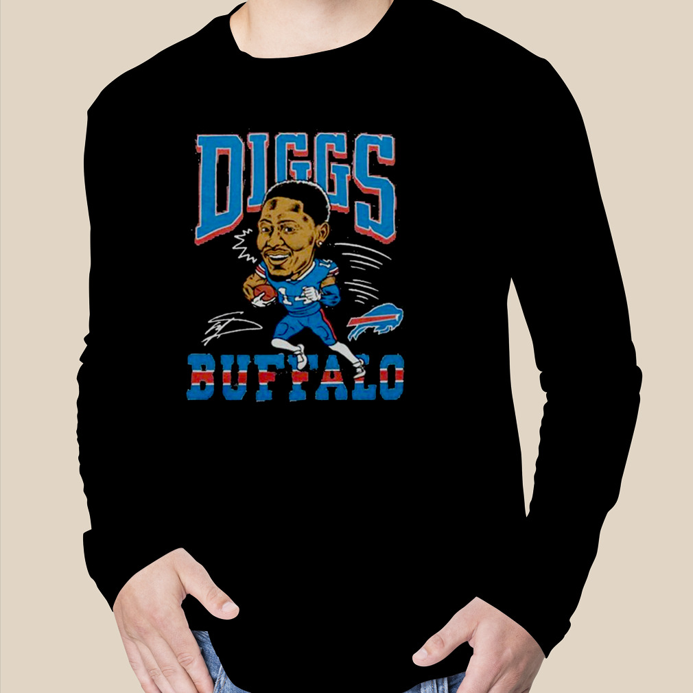 Buffalo Bills Stefon Diggs Signature Homage Caricature Player Shirt,  hoodie, sweater and long sleeve