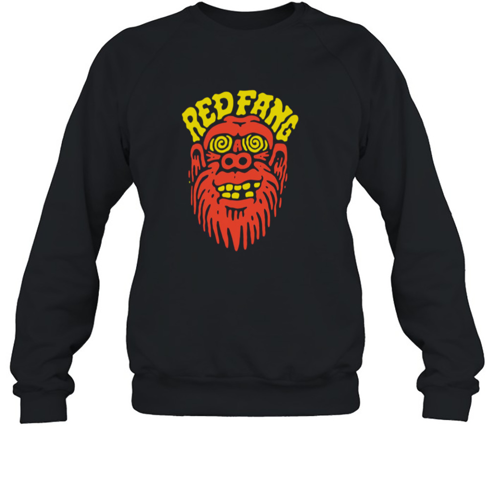 Bigfoot Logo Design Red Fang shirt