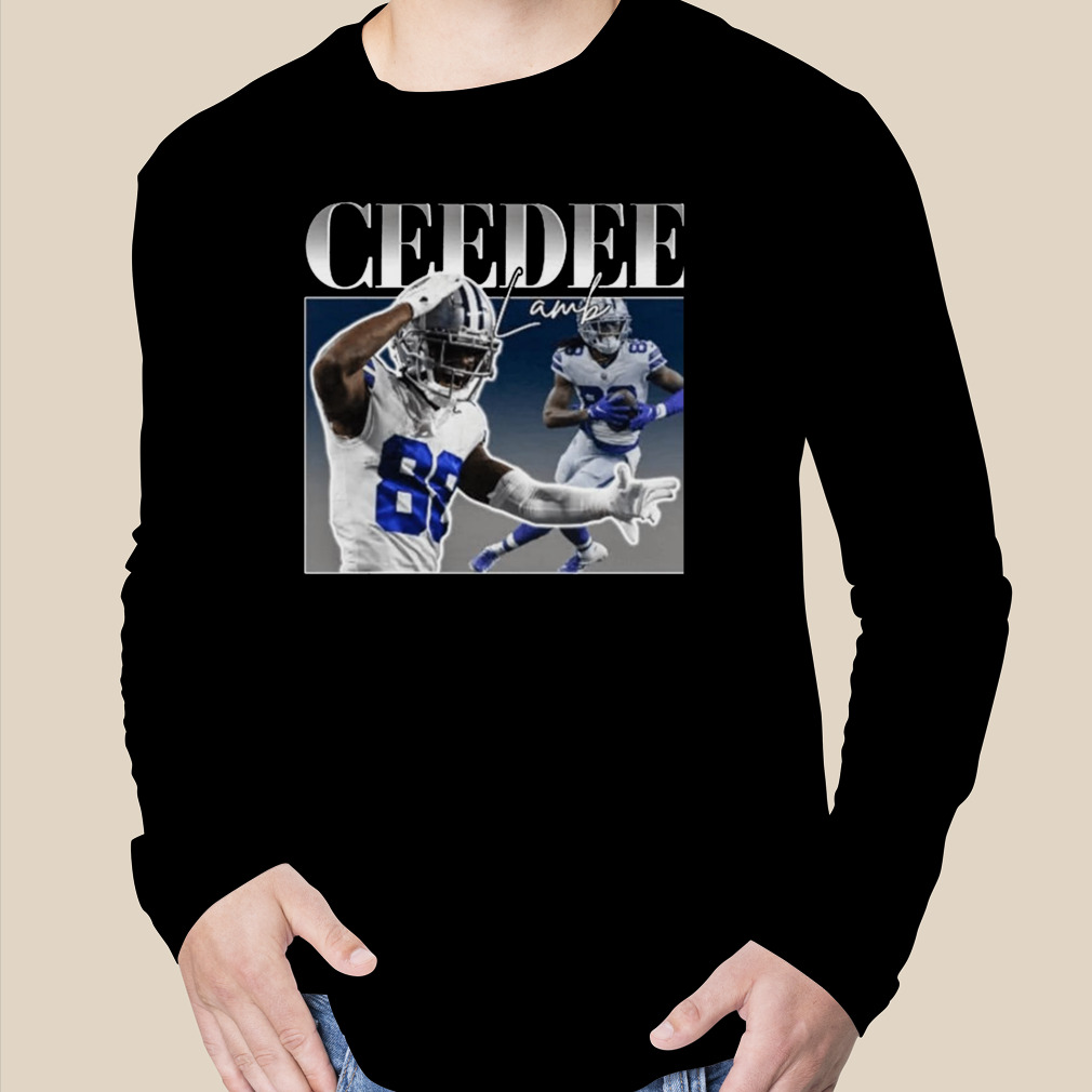 Ceedee Lamb Retro Portrait Dallas Football shirt - Kingteeshop