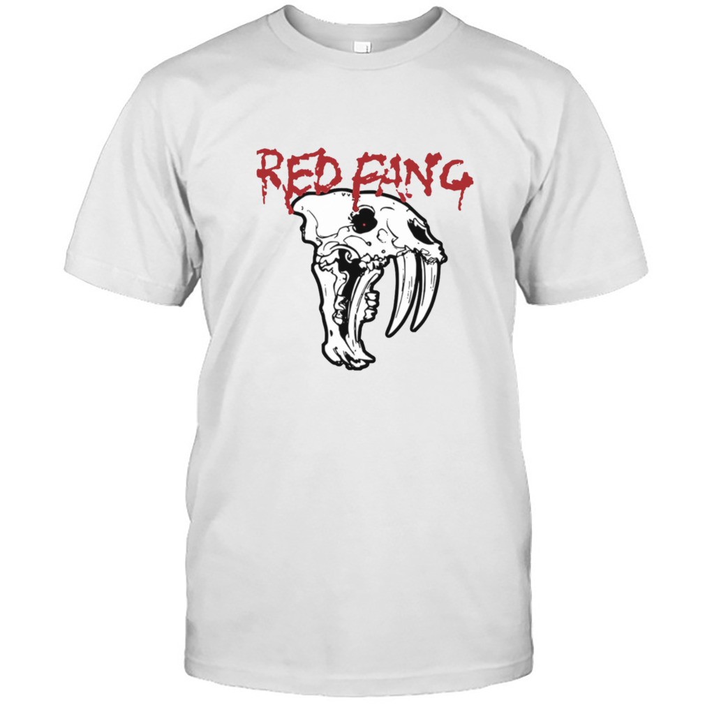 Iconic Skull Art Red Fang shirt