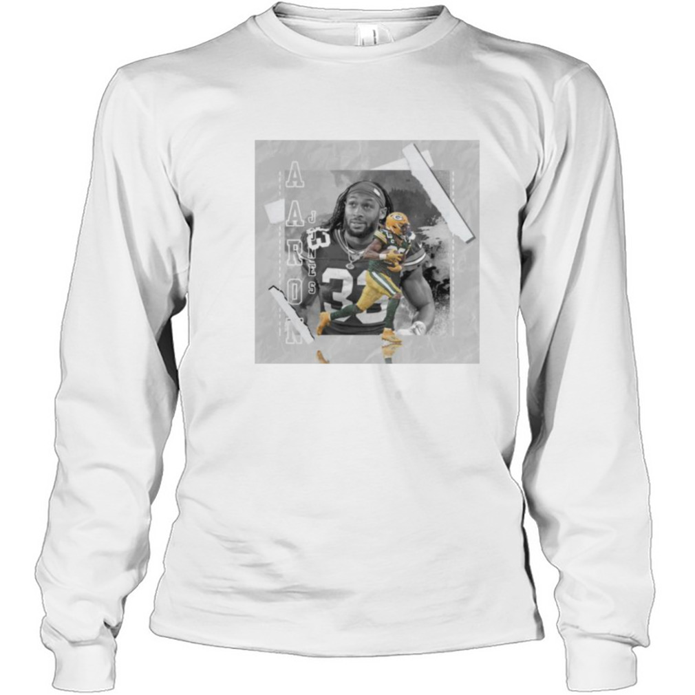 Aaron Jones 33 Green Bay Packers football player pose poster gift shirt,  hoodie, sweater, long sleeve and tank top