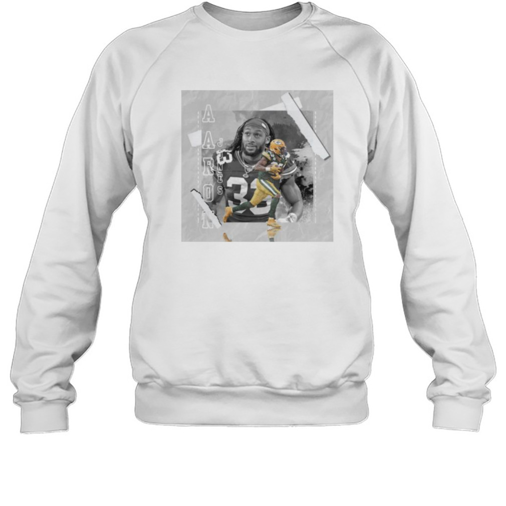 Aaron Jones Men's Long Sleeve T-Shirt 3601, Green Bay Football Men's Long  Sleeve T-Shirt