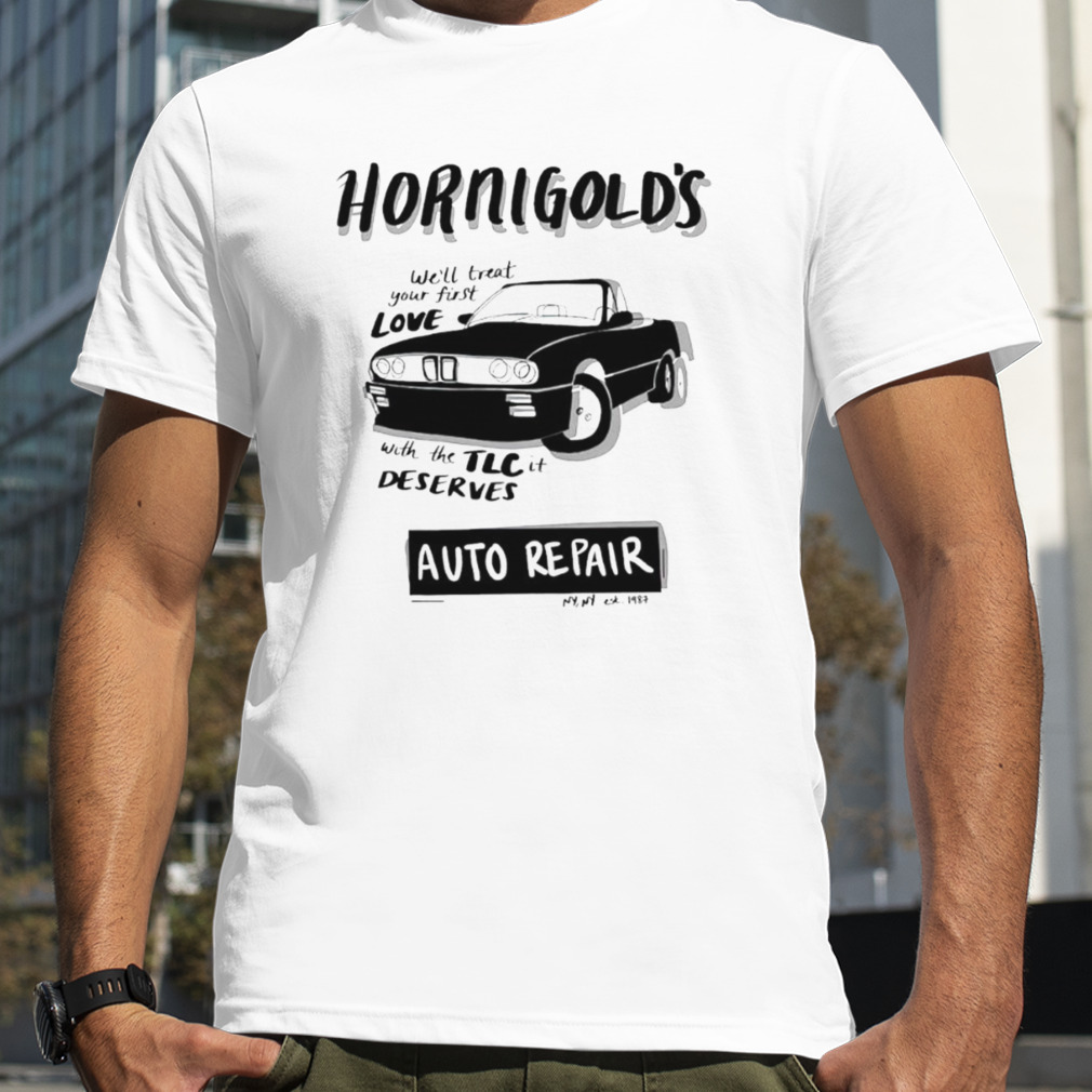 Hornigold’s Autorepair shirt