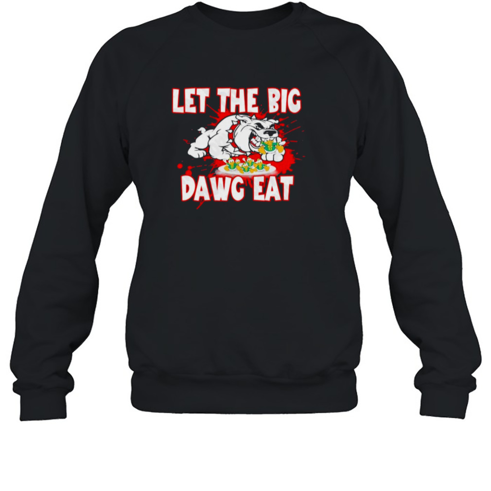 Let the Big Dawg Eat Georgia Bulldog vs Oregon 2022 shirt