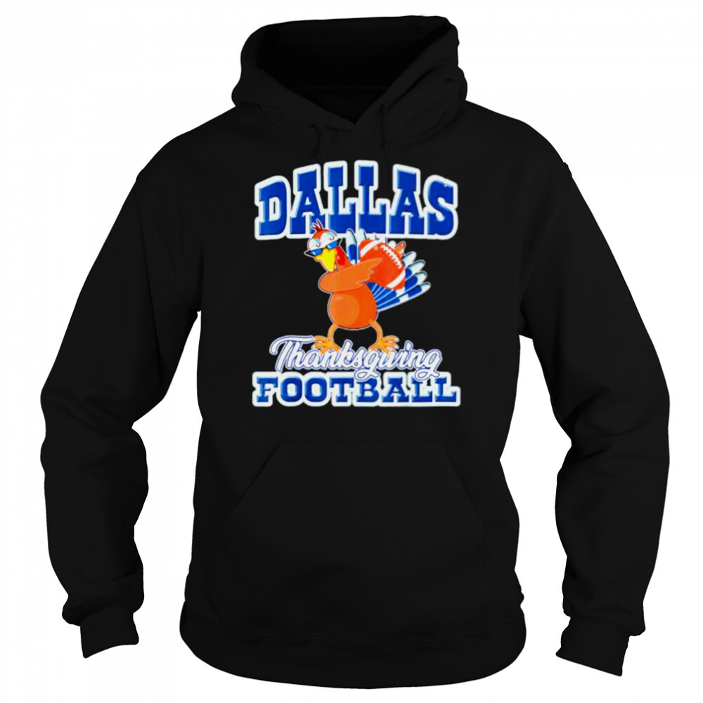 Dallas Thanksgiving Football Dabbing Turkey Cowboys Shirt - Trends