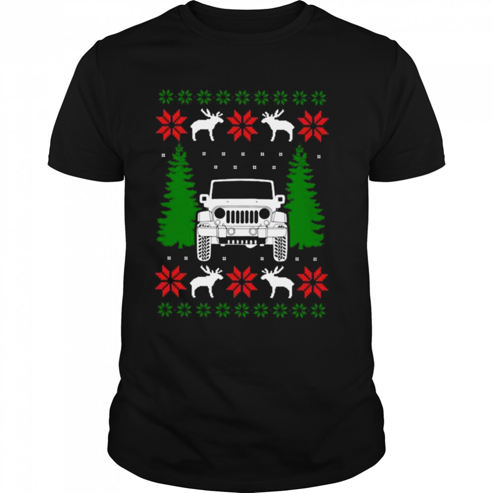 Jeep 2 2022 Merry Ugly Christmas shirt