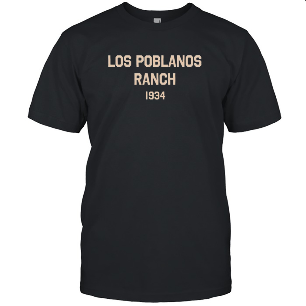 Los Poblanos Ranch 1934 shirt
