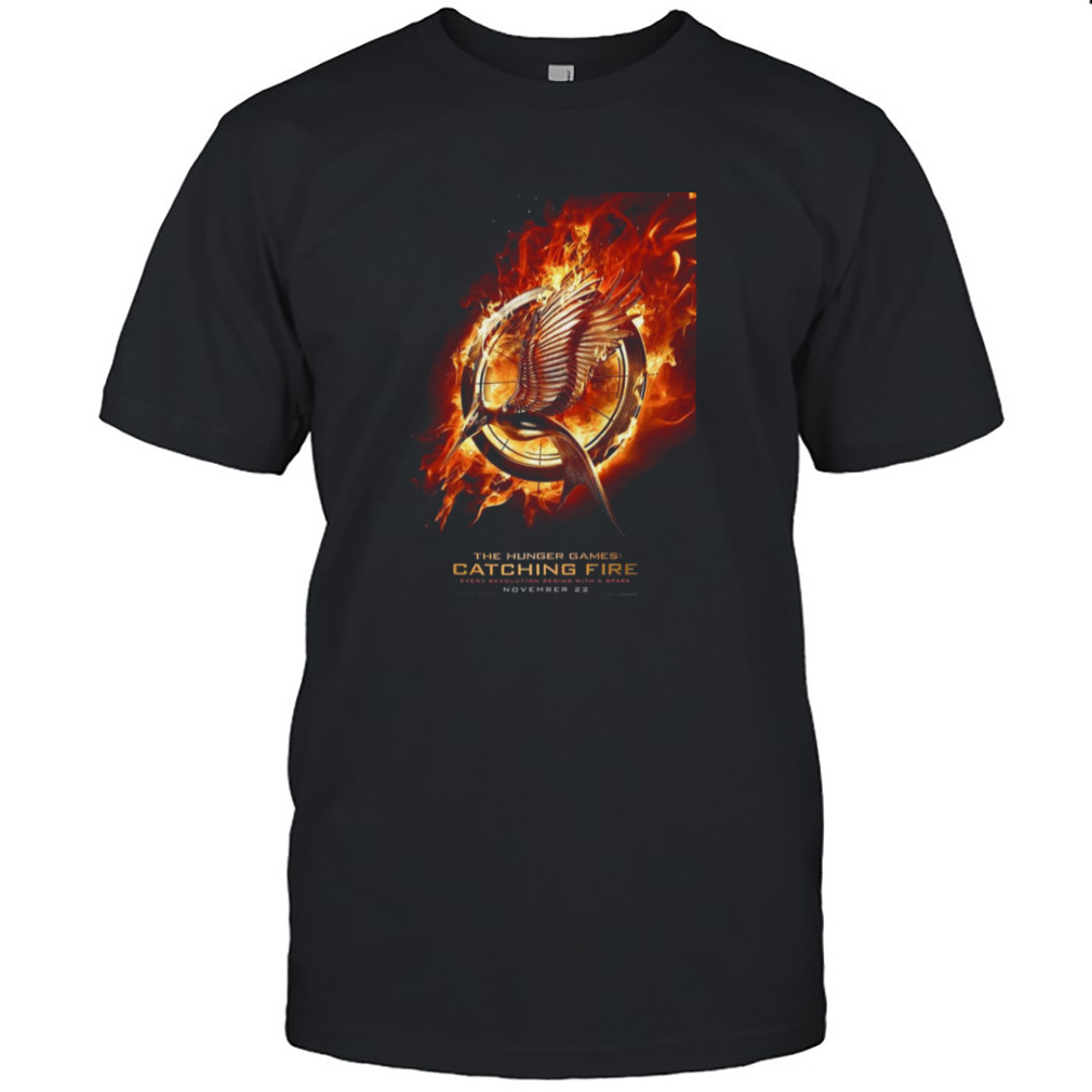 The hunger games catching fire 2022 poster shirt