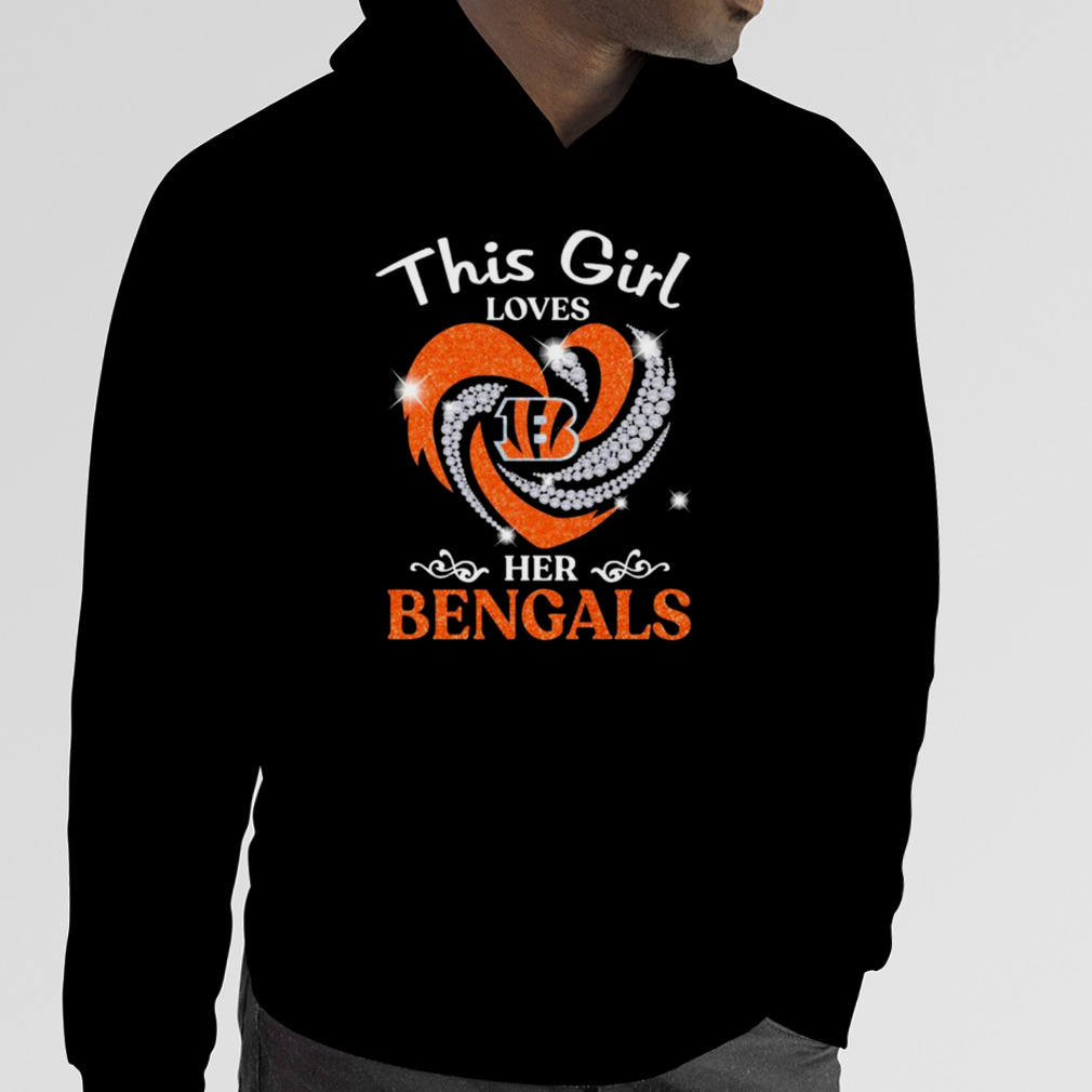 This Girl love her Cincinnati Bengals Diamond 2022 shirt, hoodie