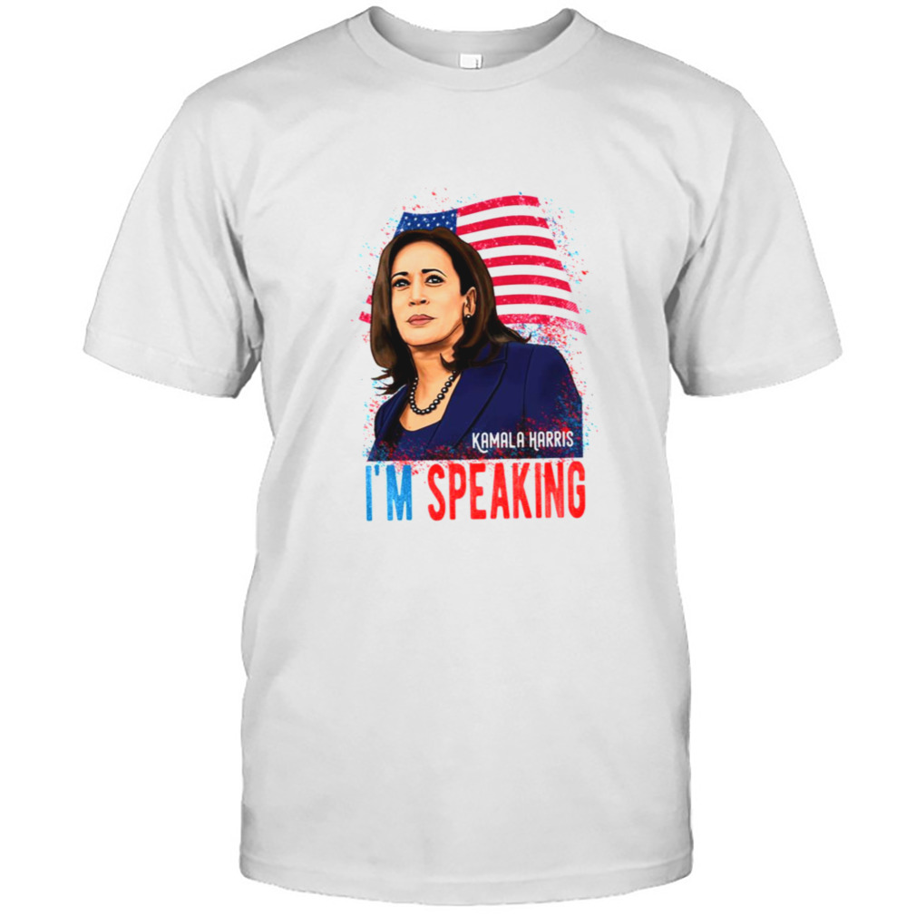 American Flag Im Speaking Kamala Harris 2020 shirt