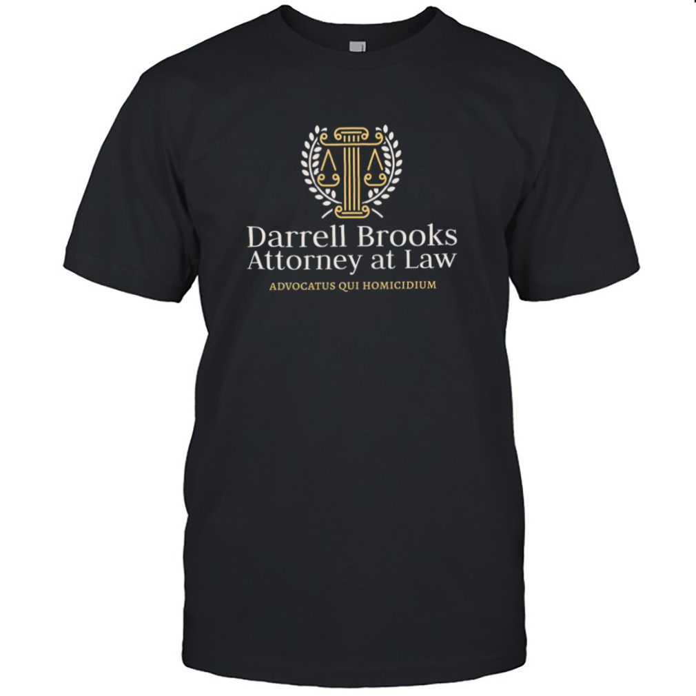 Darrell Brooks Pro Per Trial Logo shirt