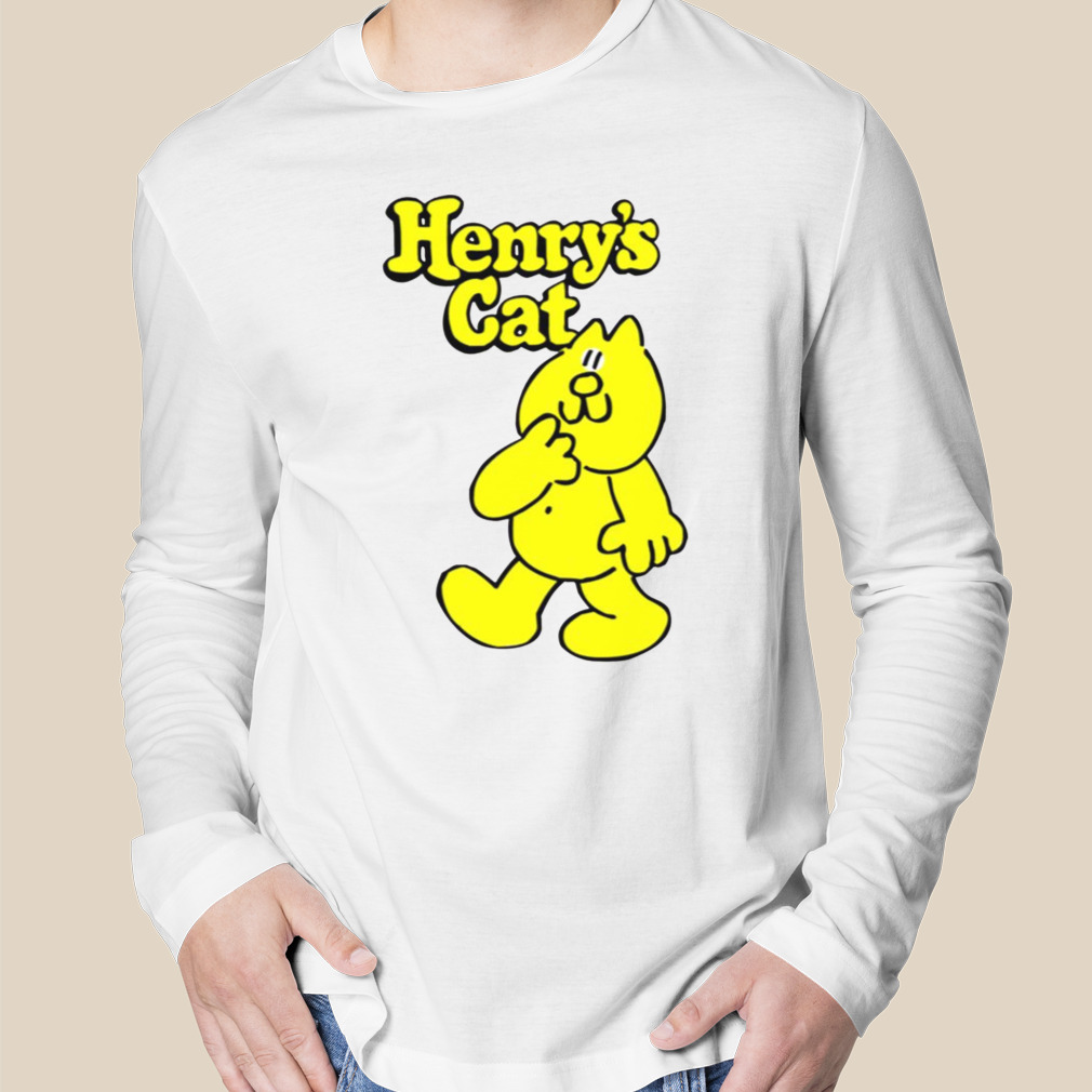 henry's cat t shirt